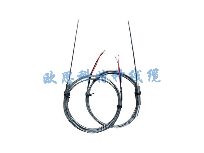 Armored thermocouple with M8 bolts