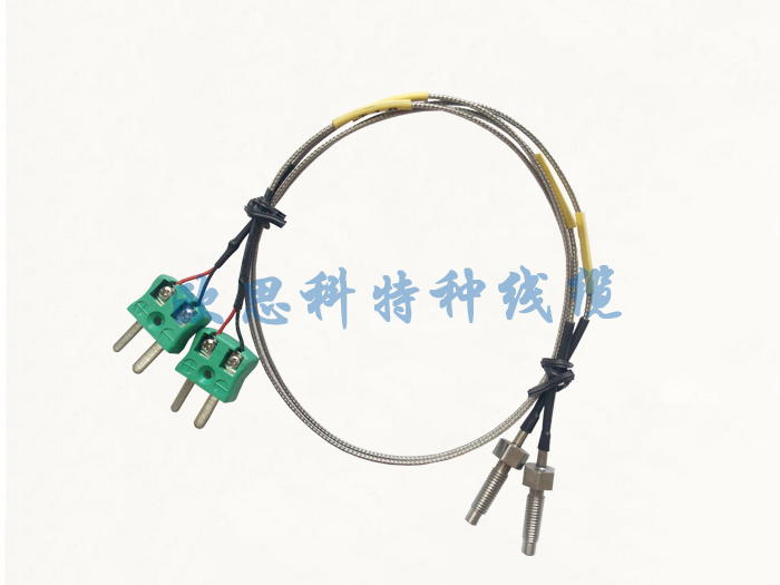 Fast response insulated thermocouple