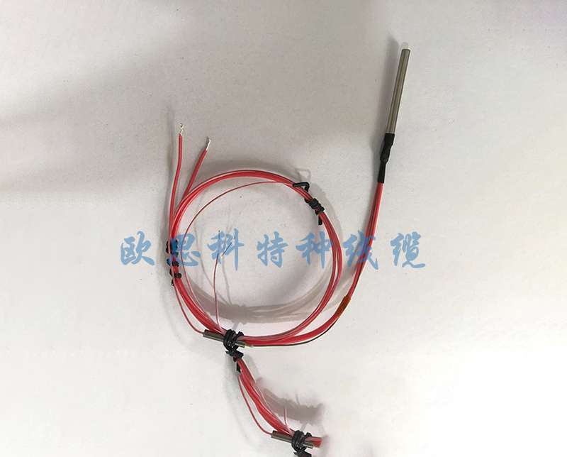 Electric heater with thermocouple
