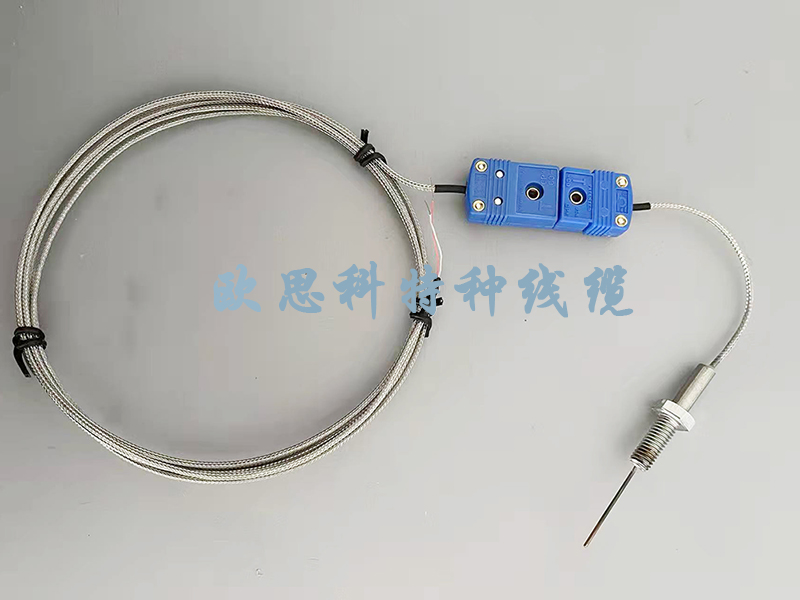 T-indexed threaded thermocouple